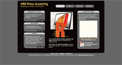 Desktop Screenshot of elearning.hrdpress.com